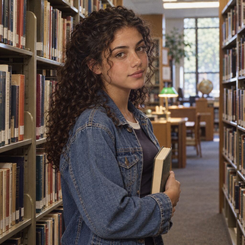 Aster Averi at age fifteen in 1997