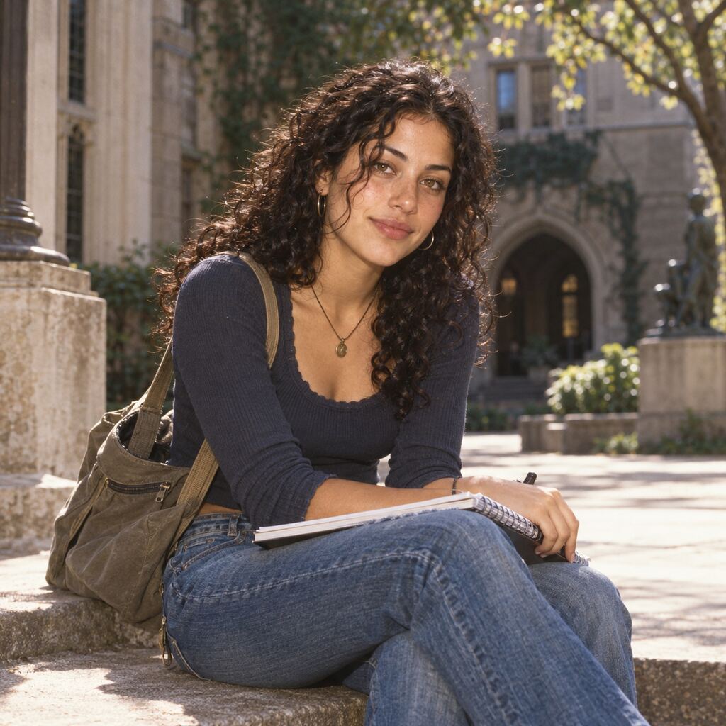 Aster Averi at age twenty in 2002